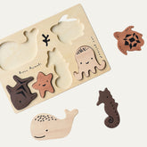 Wooden Tray Puzzle - Ocean Animals